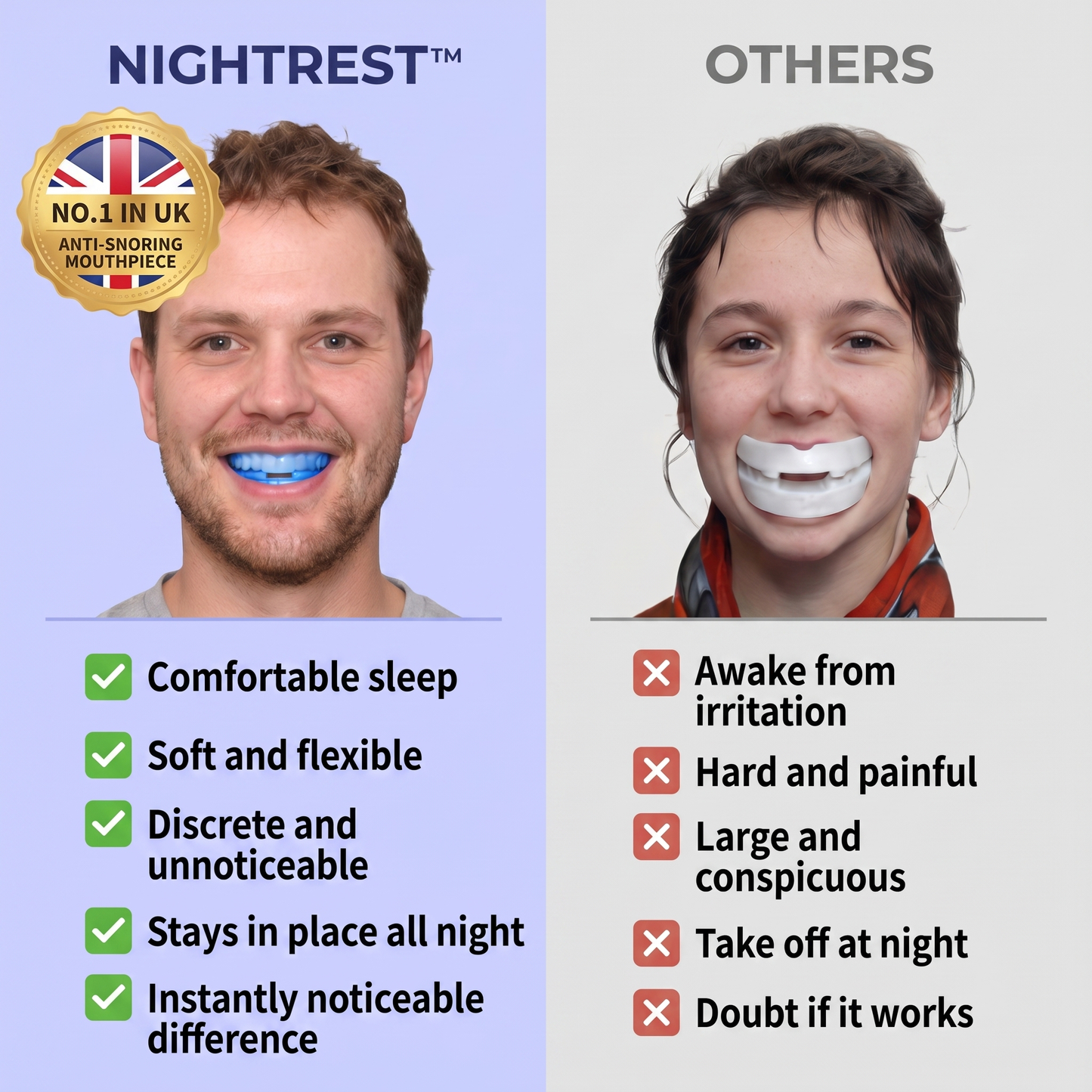 Nightrest™ Anti-Snore Mouthpiece – Sleep Peacefully Again