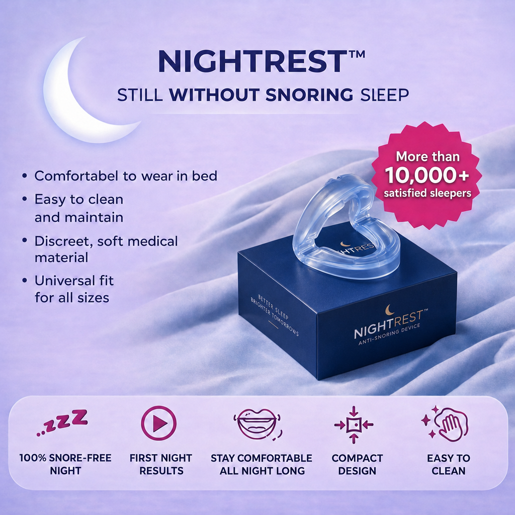 Nightrest™ Help Reduce Snoring. Sleep Better Together.